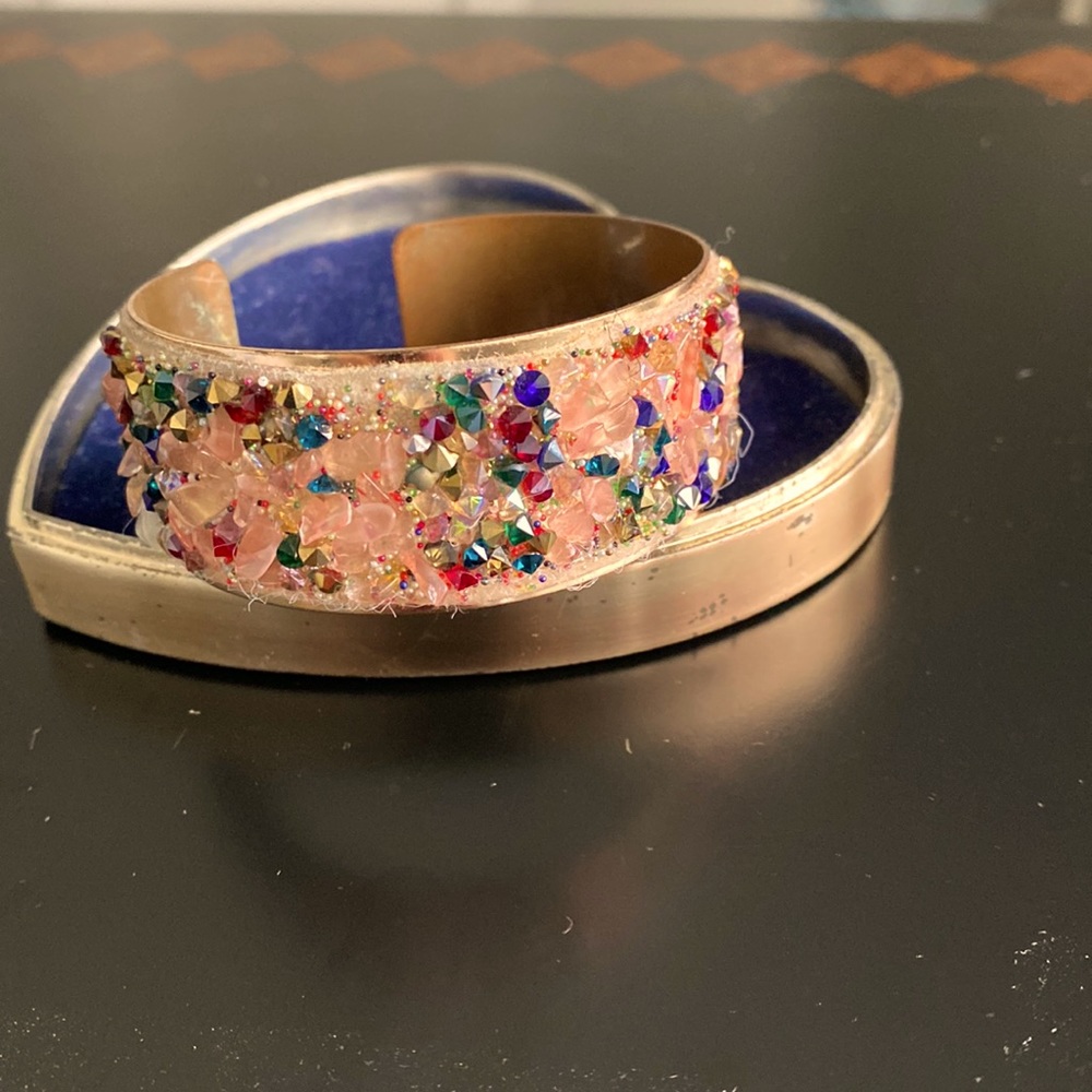 Costume jewelry cuff
